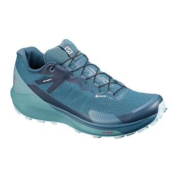 Salomon Női SENSE RIDE 3 GTX INVIS. FIT W Terepfutó Cipő Kék